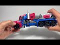 Transformers Amazon Exclusive Optimus Prime! Only 6 steps! How does it compare to Rescue Bots?