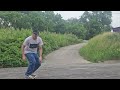 Tricks Into A Fun Hill Slant At A Street Spot In La Crosse, Wisconsin - Brandon Hanson.