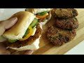 Eggplant Burgers | How to make Eggplant Burger Patty | Easy and Delicious