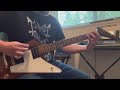 (Guitar Cover) Morbid Angel : Immortal Rites