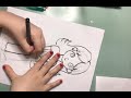 Drawing a girl Growing Up - draw with me!