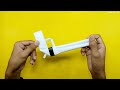 How To Make Easy Paper Gun | Toy For Kids  (Paper Easy Craft)-| (Abdus fact 23) ||