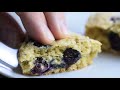 Easy Scones Recipe (with Oats and Blueberries!)