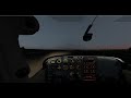 AEROFLY FS4 Flight Simulator - Inside The Cockpit - Cessna 172 Flight Landing in Poznan Airport
