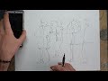 How to Sketch People Quickly - In FOUR simple steps