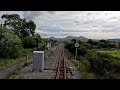 Driver's Eye View - Welsh Highland Railway (Rheilffordd Eryri) - Porthmadog to Beddgelert