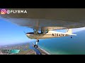 Turning with a Slip | (not for student pilots) Using flaps for drag and lift