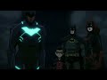 Nightwing,Robin,Batwoman And Batwing Saves Bruce Wayne - Batman : Bad Blood