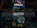 Am I getting in Roblox acc?!?!