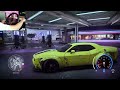 Dodge Challenger SRT8 Customization and Gameplay - Need For Speed Heat - PXN V9 Steering Wheel