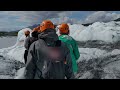 Taking a walk on Matanuska Glacier