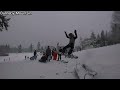 Burnaby mountain sledding video!