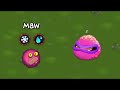 Mirror Plant Island - All Monster Sounds & Animations (My Singing Monsters) Fanmade