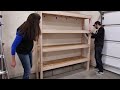 Super Efficient 2x4 Garage Shelves | DIY Garage Storage