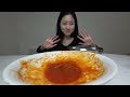 Yukhoe, Jjolmyeon with Salmon, and Tteokbokki for Dessert Mukbang🍴😋