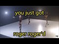 Get roger rogered