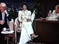 Vanity on Johnny Carson Late Show