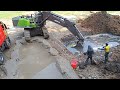 mobil truk,rc excavator,simulasi pembuatan kolam bagian 2