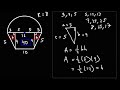 How To Find The Area of Composite Figures With SemiCircles - Prealgebra