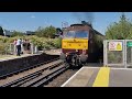 1Z92 The Departure of the Swanage Belle at Basingstoke