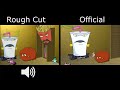 Rabbot Rough Cut vs Final Cut | Aqua Teen Hunger Force S01E01