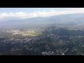 Flying over University of Goroka in a helicopter