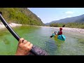 Slovenia 2022-07-22: Packrafting Soča (Čezsoča - Srpenica 1)