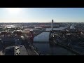 Drone B-Roll with audio of Kosciuszko Bridge Implosion