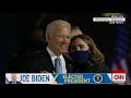 Joe Biden addresses the nation after election victory