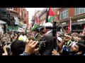 George Galloway Speech Protest outside Israeli Emb