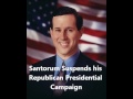 Santorum Suspends Presidential Campaign