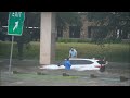 Hurricane Beryl landfall in Texas - Surge - Wind - Eye