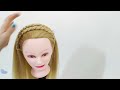 Hair weaving tutorial| Tel Rampunzel's  hair weaving model