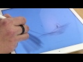 An Artist using an iPad Pro with Pencil