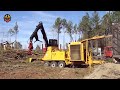 Amazing Dangerous Powerful Wood Chipper Machines, Fastest Tree Shredder & Heavy Equipment Machines