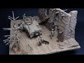 US infantry Afghan house ruins 1/35 scale diorama diy