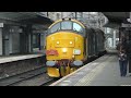 Trains at Haymarket, ECML | 08/03/24