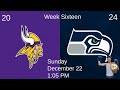 Minnesota Vikings 2024-25 Schedule Predictions!