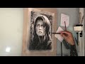 Como desenhar um rosto realista | Timelapse
