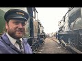 Four Castles at Didcot - From the Footplate of Pendennis Castle!