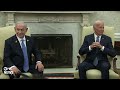 WATCH: Biden meets with Israeli Prime Minister Netanyahu at the White House