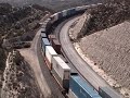 MUST SEE!!!!!  Three Train Race / Four Train Meet at Cajon Pass! - 7/26/14