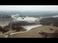 Power Plant Stack Demolition (4K)