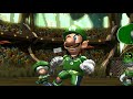 Mario Strikers Charged - Yoshi vs Luigi - Wii Gameplay (4K60fps)