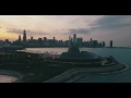 Chicago: Northerly Island Sunset by Drone