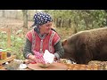 Pickling Vegetables for the Winter and Cooking Azerbaijani Khinkali