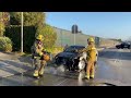 LACo.FD Engine 160: Vehicle Fire (+ Response)