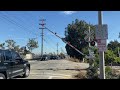 182nd Street Railroad Crossing (Redondo Beach, CA) 11/26/22