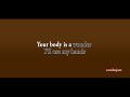 Your Body Is A Wonderland - John Mayer (Acoustic Karaoke)