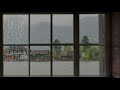 8 Hours of Rain Sounds Outside the Window | Healing ASMR for Sleep, Study, and Relaxation